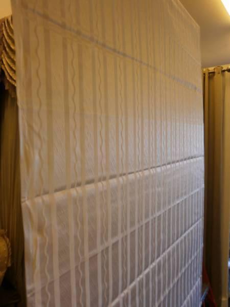 CHEAP! $100 each! 5 Blockout Roman Blinds - Cord Operated