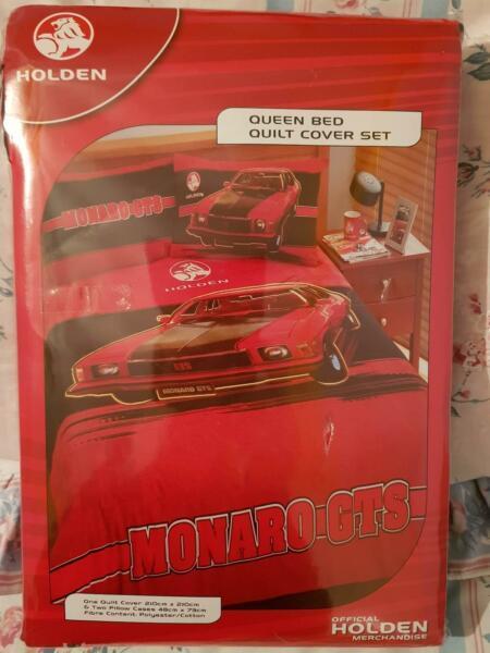 Holden Monaro GTS quilt cover set Brand New in packaging