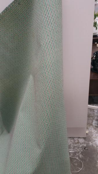 Green Stripe Manchester Fabric
