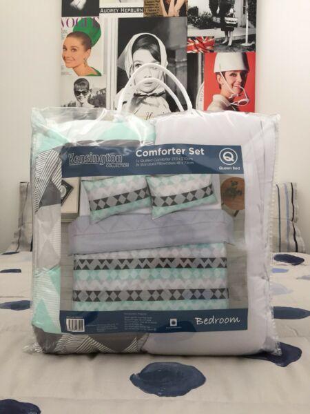Brand New Funky Comforter All in One Doona/Duvet Set