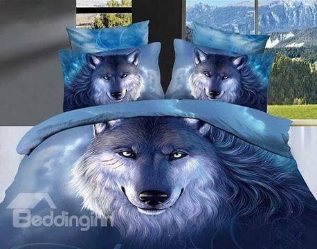 QUILT COVER DUVET BED SHEETS HIGH QUALITY WOLF PRINT SPECIAL