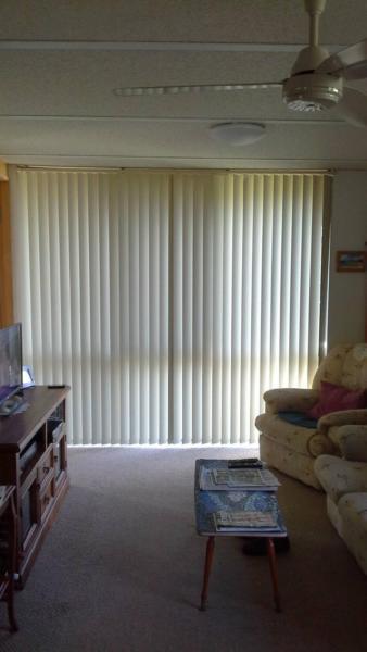 vertical blinds and tracks