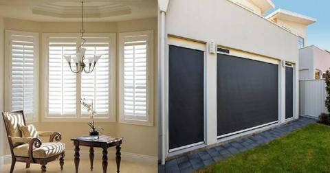 15% Off on Plantation Shutters and Ziptrak® Outdoor Blinds