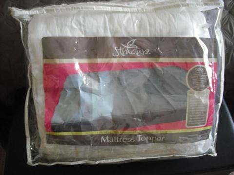 MATTRESS TOPPER .Turn your bumpy mattress into a soft top