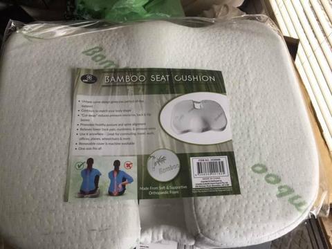Bamboo seat cushion - Uniwide - brand new still in packagng