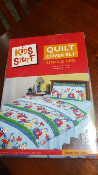 Single bed quilt cover set