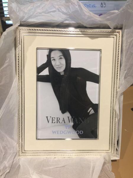 Wedgwood Vera Wang with Love Photo Frame Cream Enamel