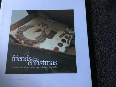Quilt book..friends for christmas by lynnette anderson