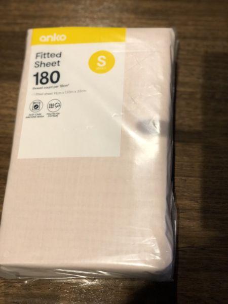 Pink Fitted Sheet - Single