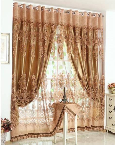 10 Colours-Custom Made Double-Layers Curtains BlockOut With Sheer