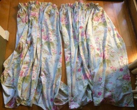 Vintage curtains - 1 pair