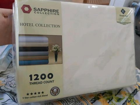 King Bed Sheet set 1200 thread count