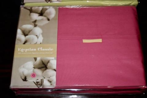 Canningvale Egyptian Cotton Queen Bed Sheet Sets