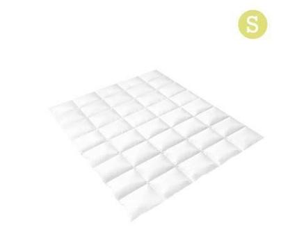 FREE MEL DEL-Single Size 500GSM Goose Feather Down Quilt White