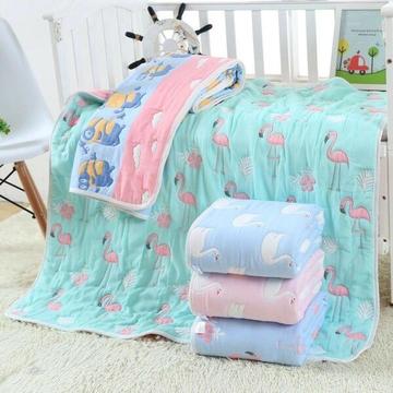 Blanket/Cot Quilt/Play Mat/toddler blanket/nursery decor/bedding/