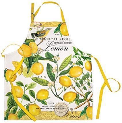 French Country Provincial Tuscan Lemon Design Apron & Pot Holder