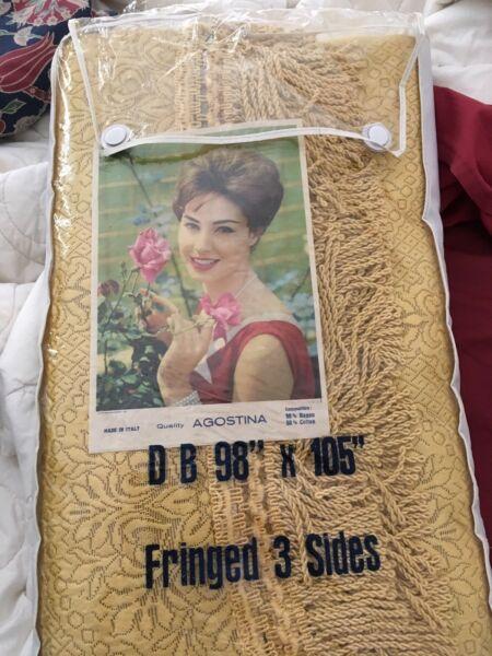 Vintage Bedspread Gold