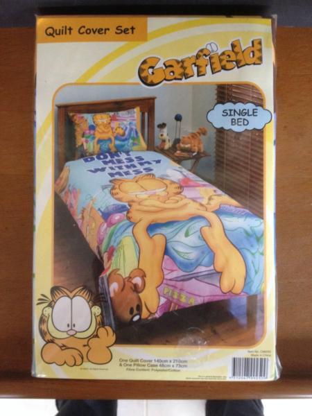 Garfield single bed Quilt Cover set