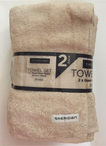 New Sheridan bath towel 2 pack