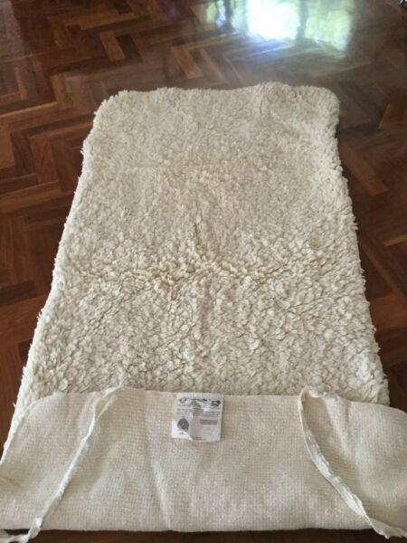 Wool underlay single bed - Jason brand