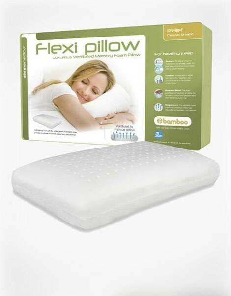 Memory Foam Pillow Flexi Pillow Relief Classic EUC