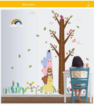 NEW 208*170cm Large Removable Wall Sticker Children Hight Measure