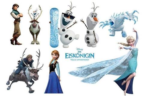 NEW Removable Wall Sticker Home Decor Children Decal Frozen Elsa