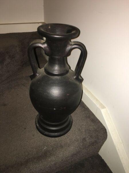 Ceramic Black Vase 43cm