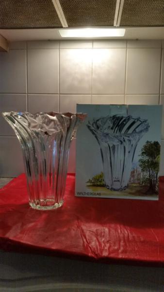 Original Waltherglas Glass Vase