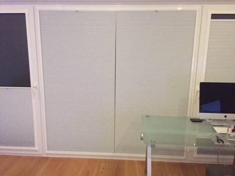 Perfect fit blinds for tilt and turn uPVC window