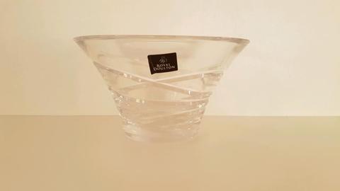 Royal Doulton crystal Saturn gift bowl