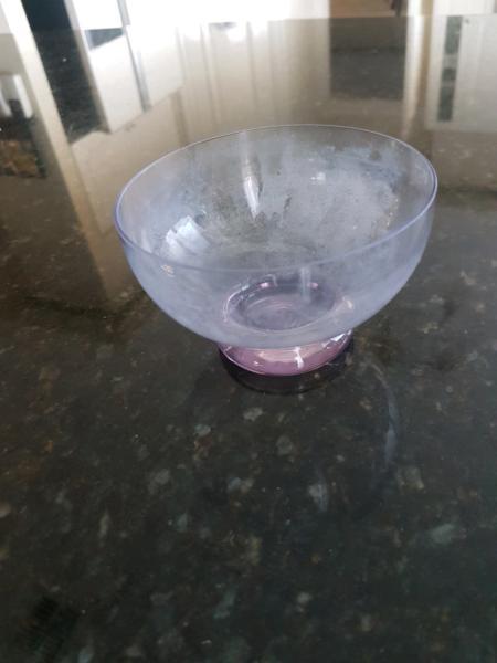 Small glass bowl