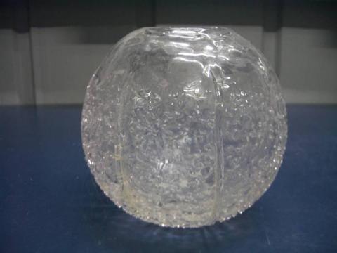 Glass Round Ball Vase Bowl 15 cm