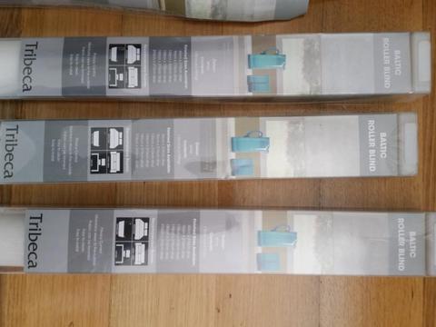 Roller blinds - as new in box prices as marked