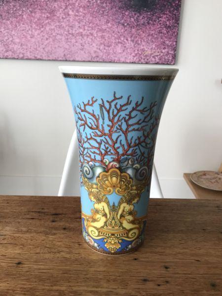 Authentic Versace La Me Porcelain Vase 26cm