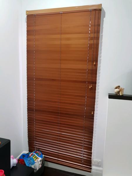Timber Venetian blinds