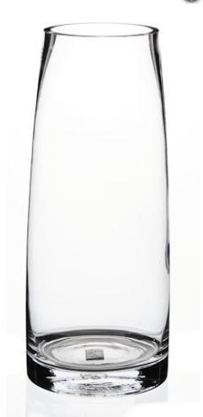Glass Vase Tall Round Tapered - Ex Events Business