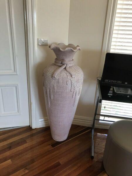 Standing antique vase