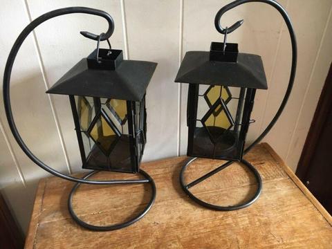 Lead Light Candle Holder