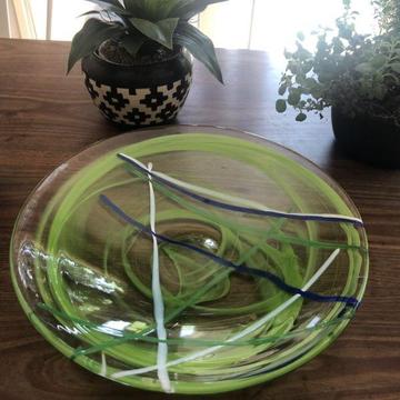 Kosta boda glass bowl and vase- excellent condition