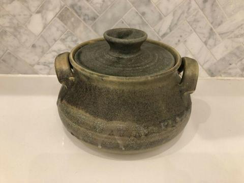 Ceramic bowl pot Made in Melbourne antique vintage pottery