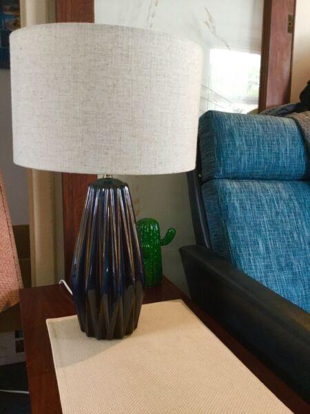 Bedside occasional lamps x 2