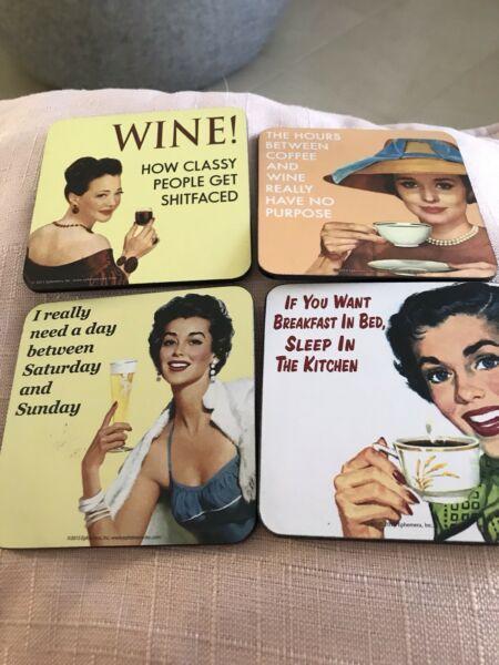 Set of 4 coasters