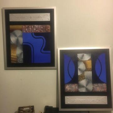 Modern framed Wallart