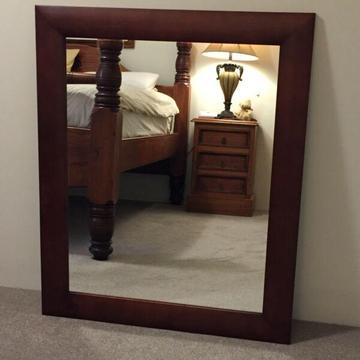 Brand new Timber mirrors