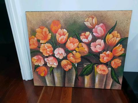 Canvas painting