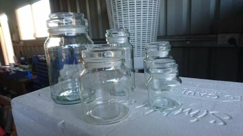 Glass Jars - Moccona
