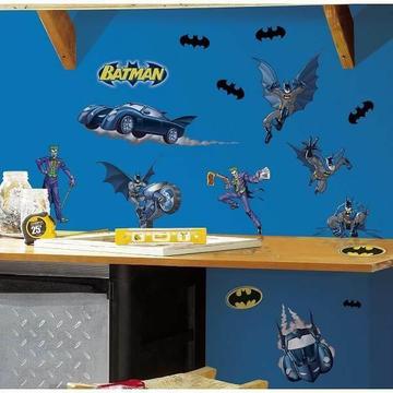 Batman Gotham Guardian Wall Stickers - Boys Bedroom - New - Perth