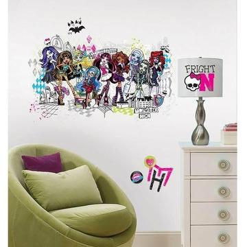 Monster High Group Giant Wall Stickers - Girls Bedroom New Perth