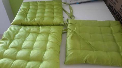 3 chair cushions/ covers